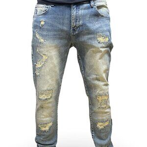 KILOGRAM VINTAGE RIPS SKINNY JEAN